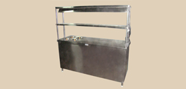 Pick up Counter with Bain Marrie Manufacturer Supplier Wholesale Exporter Importer Buyer Trader Retailer in Vadodara Gujarat India